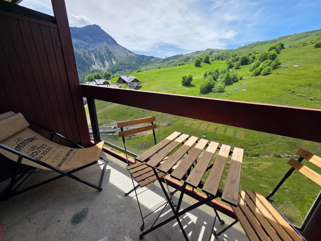 Balcon pour un moment détente 