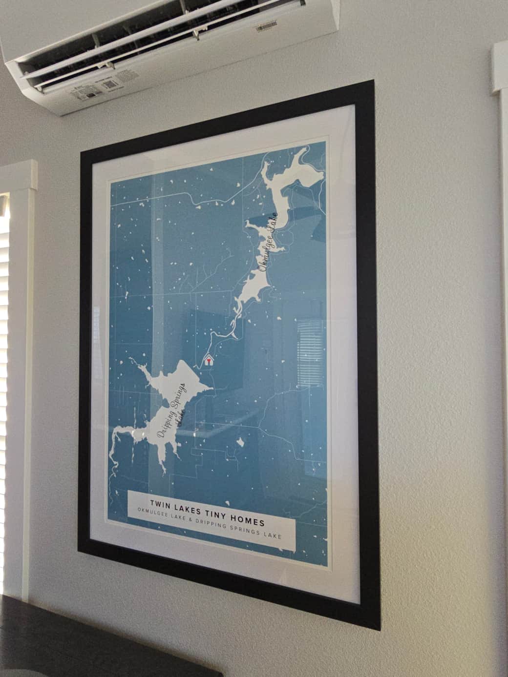 New custom map of the lakes!