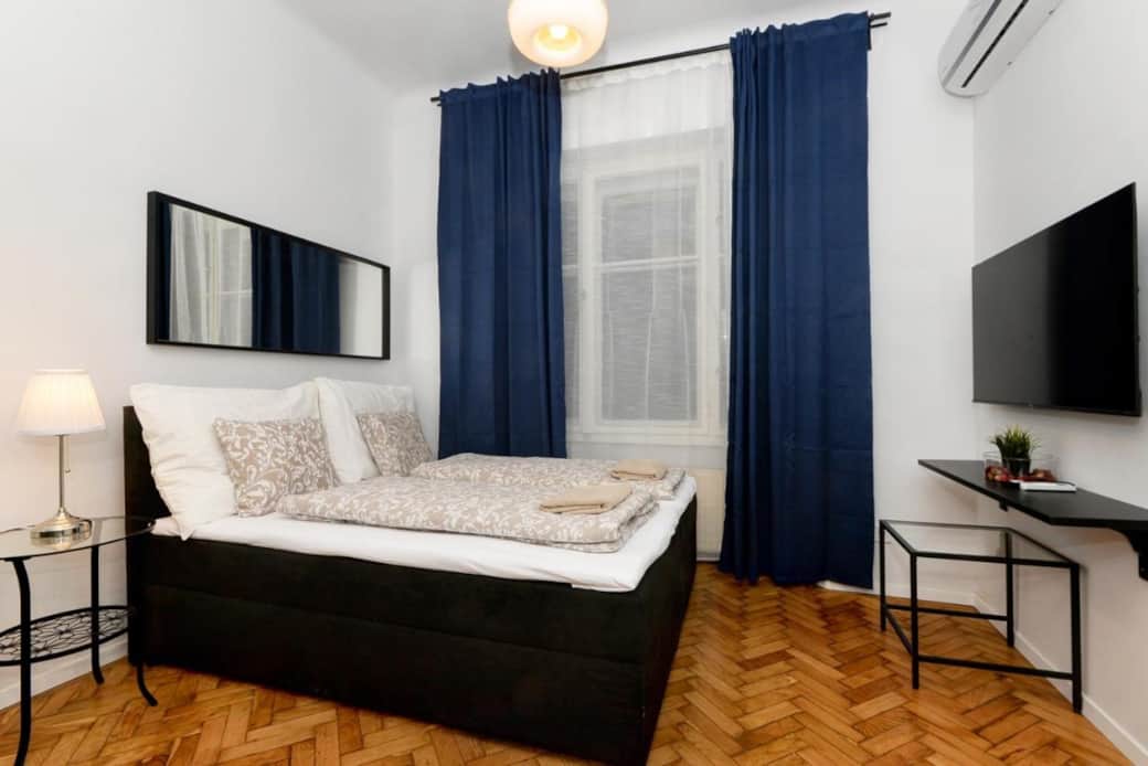 Bed with high quality mattress