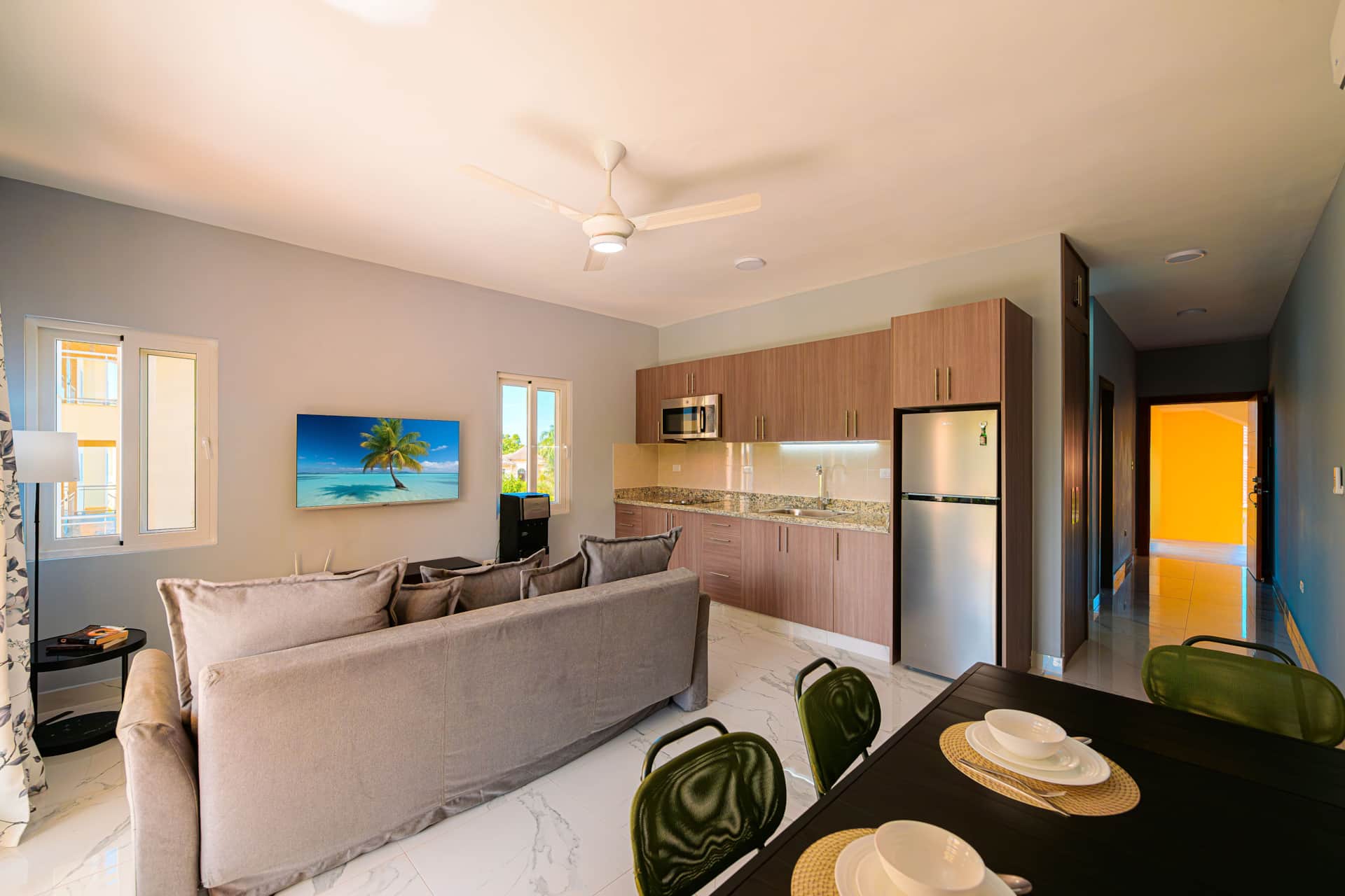 5-B1 •Sosúa •10 minutos a pie de la playa y la ciudad • Totalmente climatizado