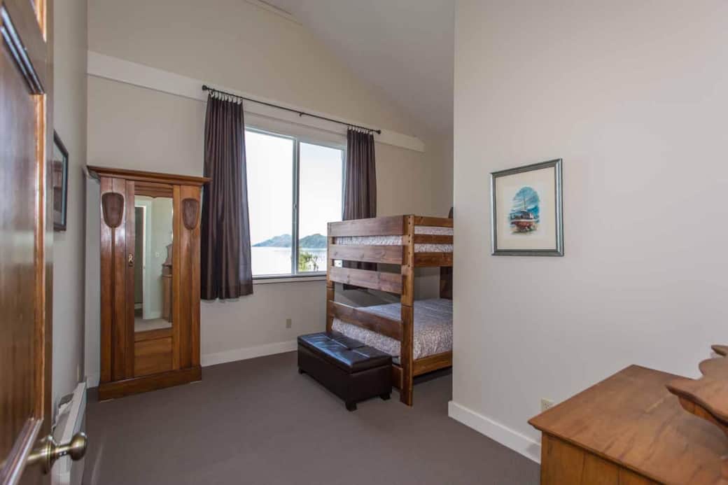 Lurline north bedroom with bunk