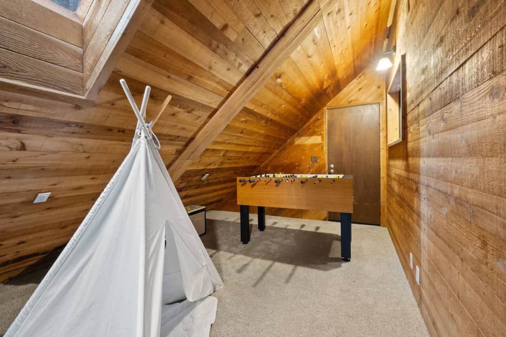 Play area of kids and adults