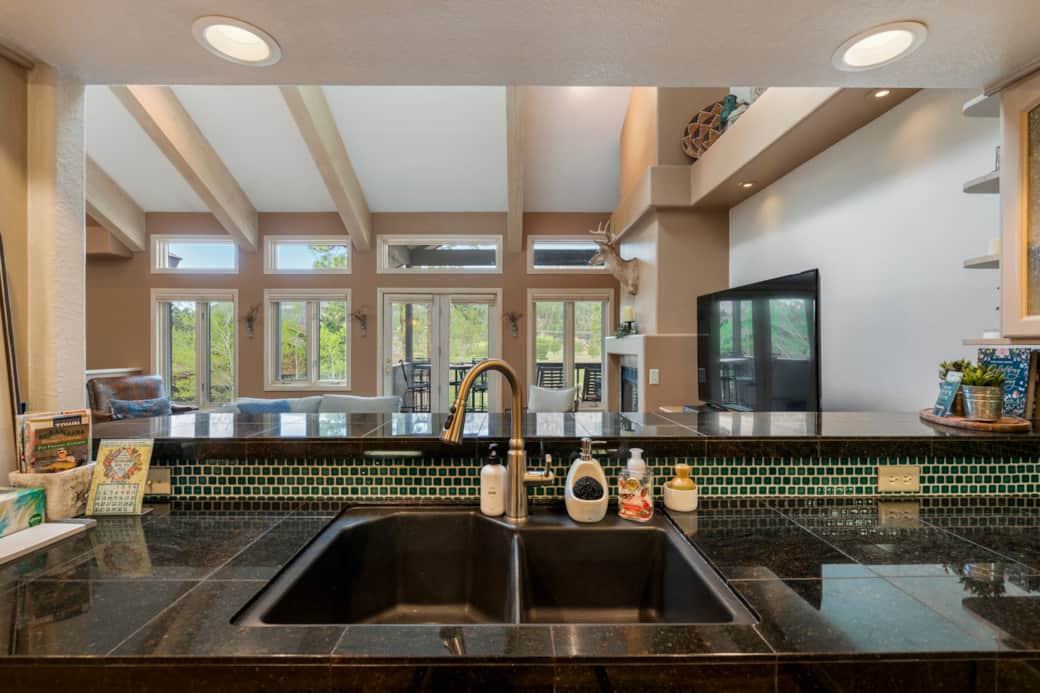 Kitchen w/ view
