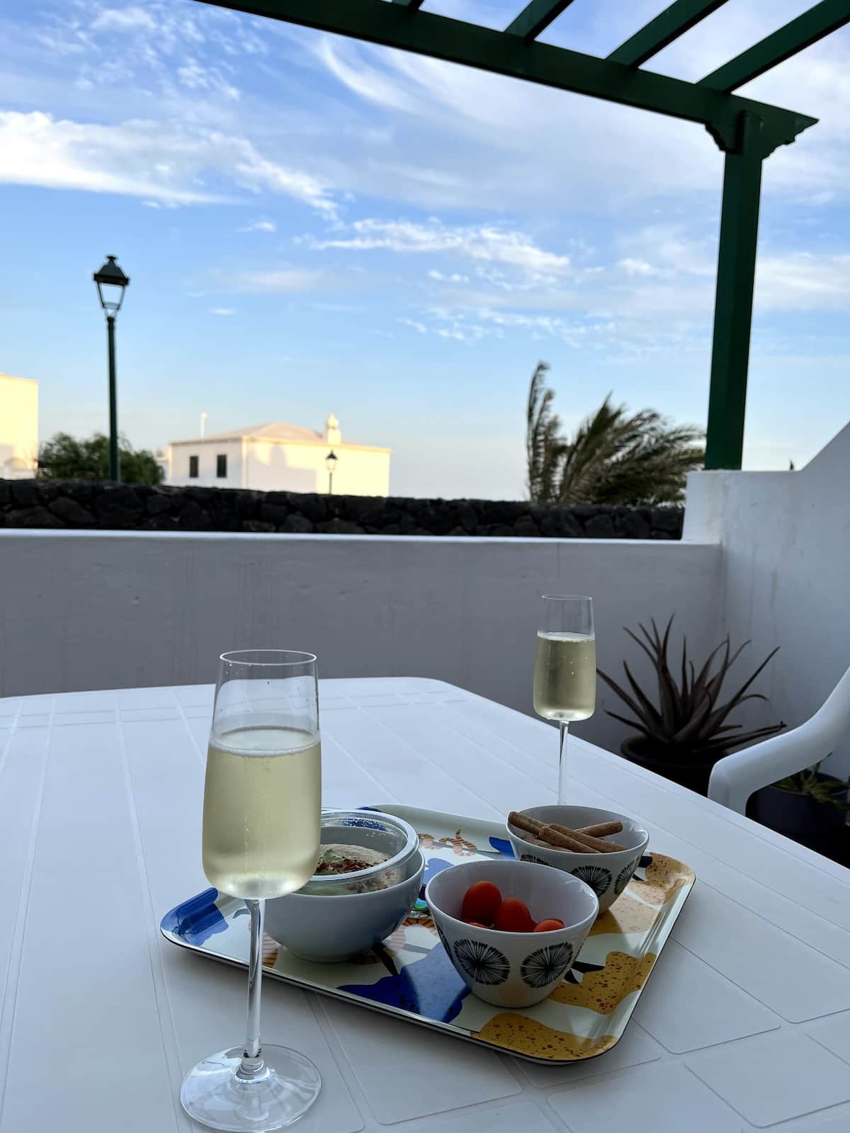 Start your day on the sunny terrace — perfect for slow breakfasts or a quiet drink.