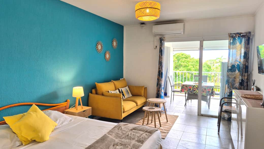Vue d'ensemble du studio - Tropik Home