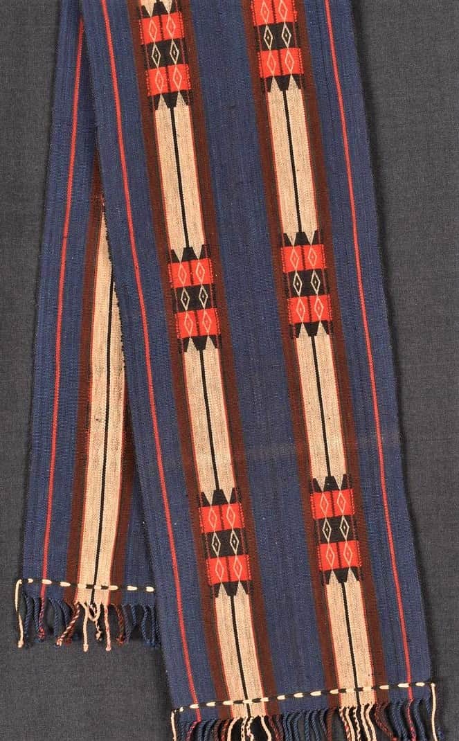 Tribal textile by Naga people in Laos