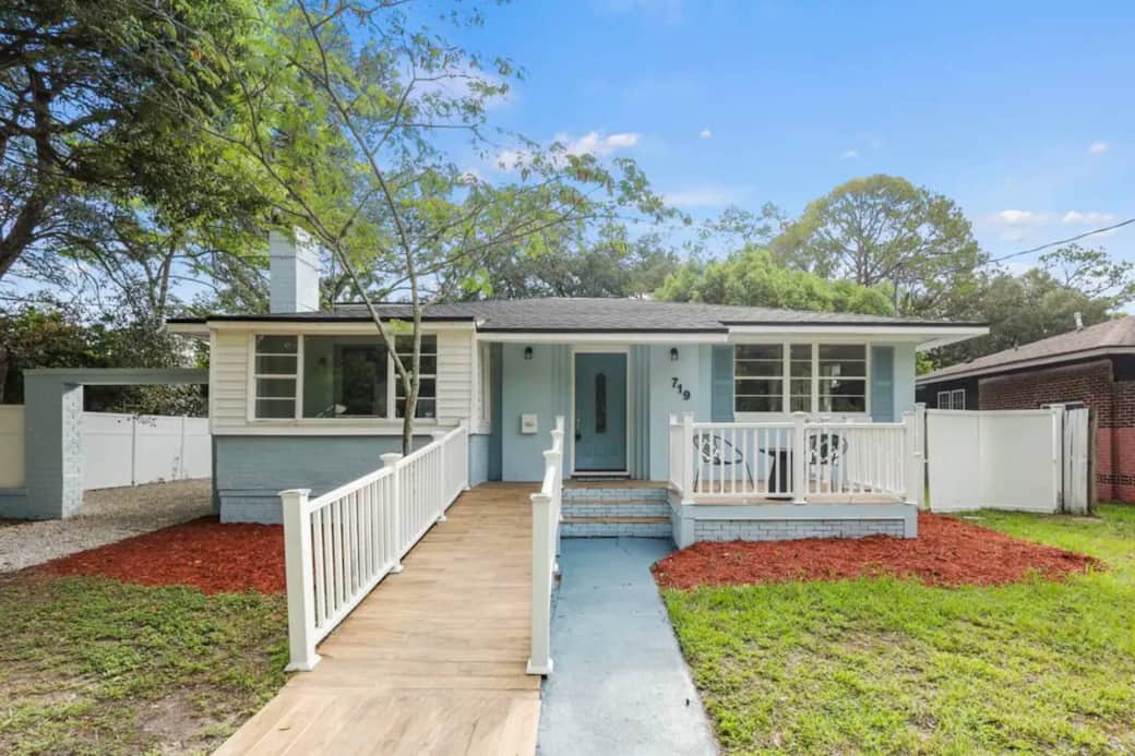 Wheelchair ramp added to provides safe, reliable home access