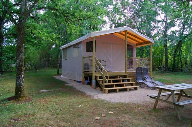 Glamping Lodge vue extérieur