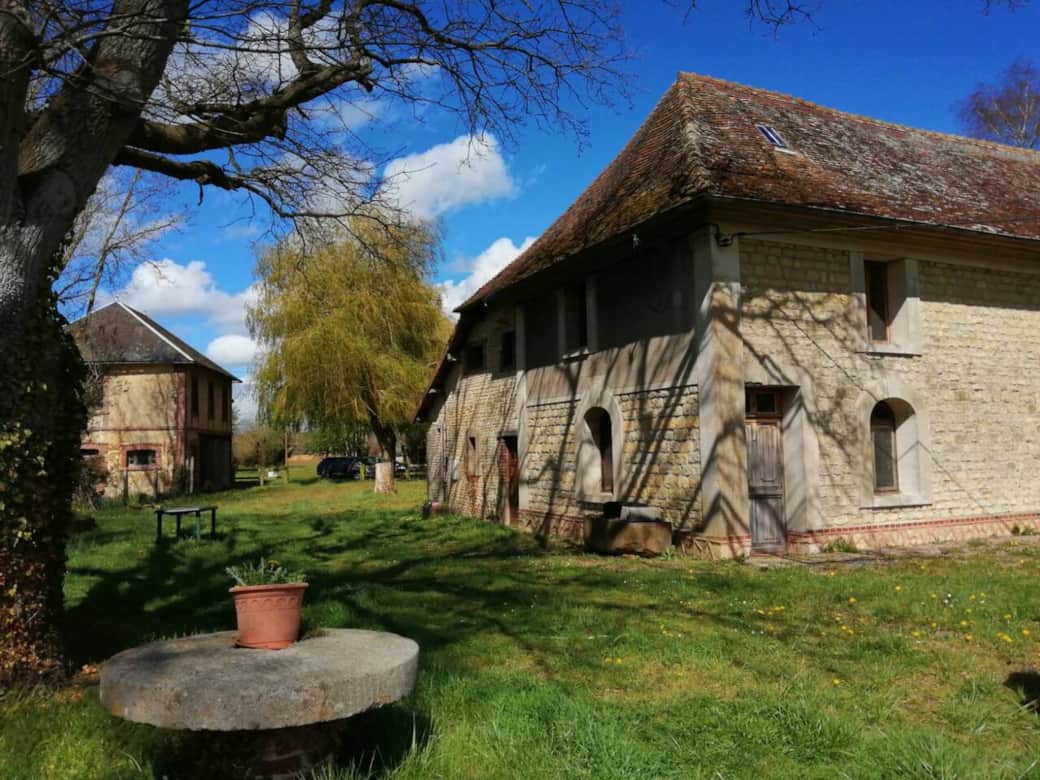 La Maison : façade ouest et sud.