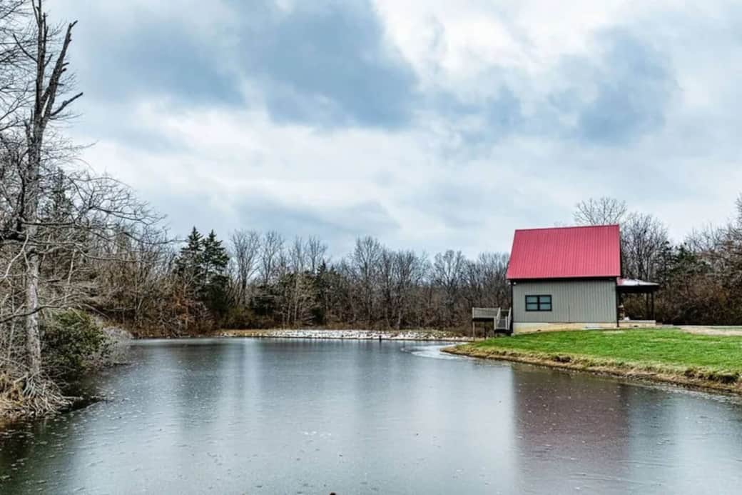 Pond + Cabin - Fully stocked w/ bass and bluegill