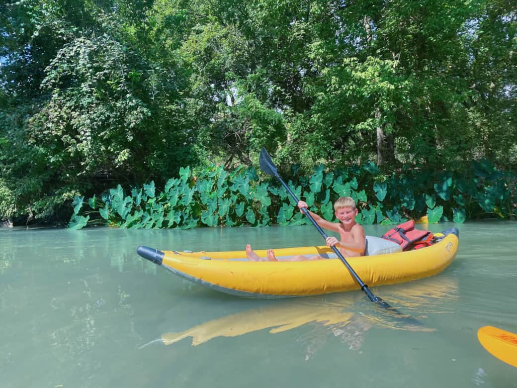 Kids love to kayak too! Kids love to kayak too!