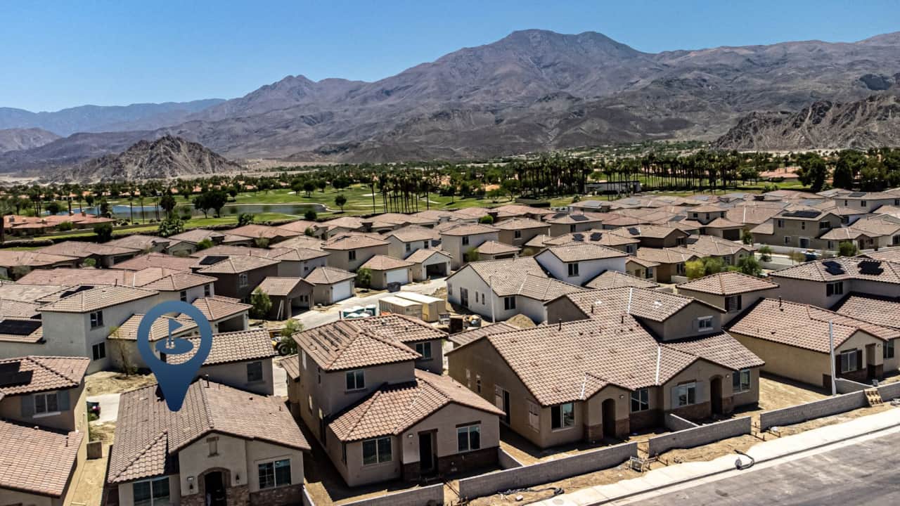 Surrounded 360-degrees by PGA West Courses