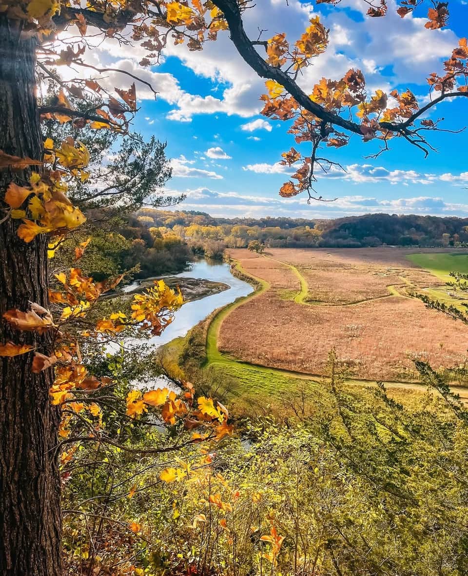 Overlooking the Upper Iowa River from Phelps Park