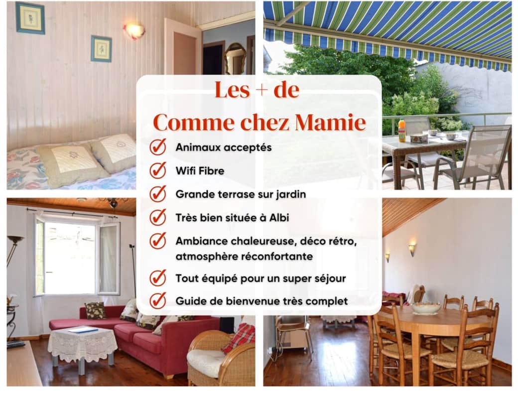Les plus de notre location Comme chez Mamie