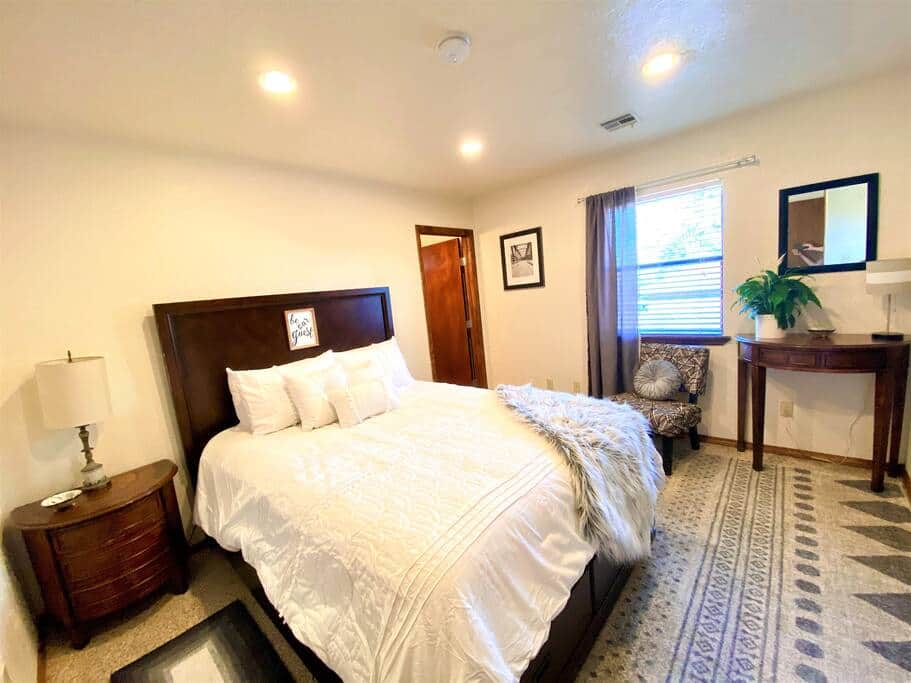 Private room with secured lock