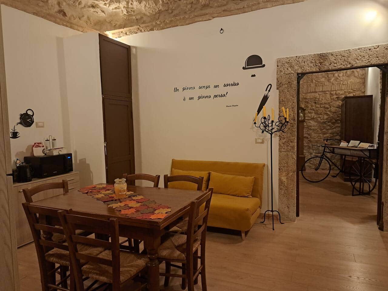 salone di Mg Residence Tolfa Palazzo Celli