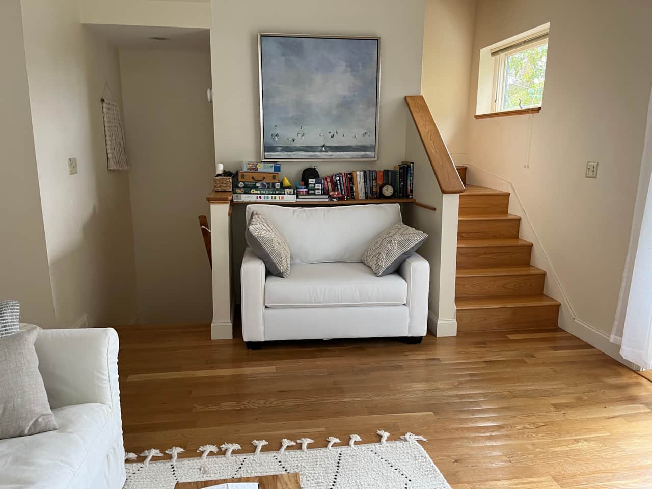 Stairs to third floor bedrooms