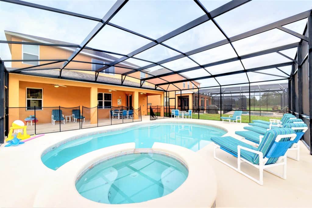 you own pool, huge pool deck