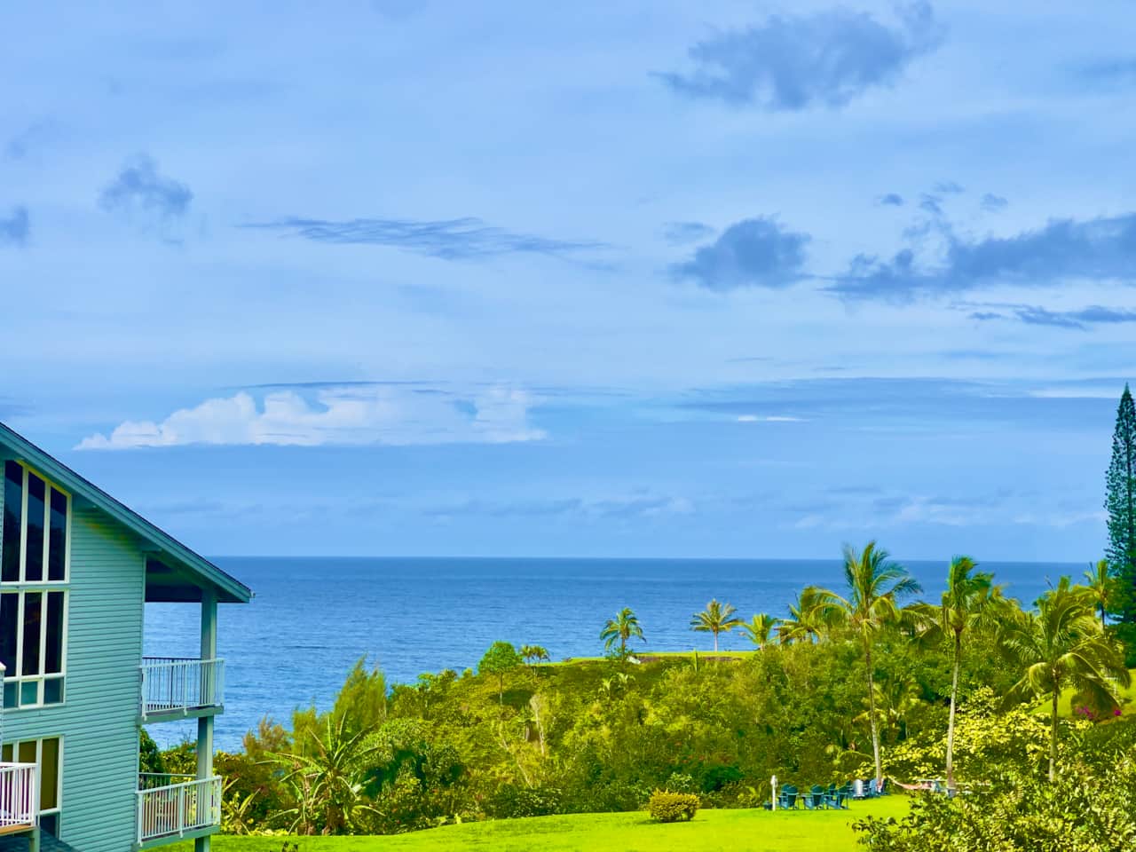 Side of condo