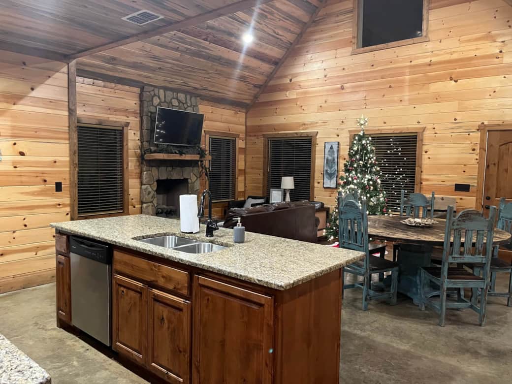 Kitchen and Living Room