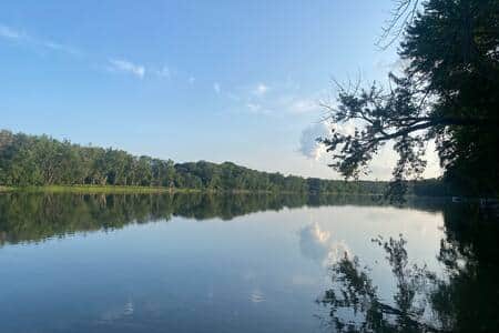 Beautiful view from the dock