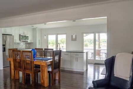 Dining/Kitchen as viewed from Living Room