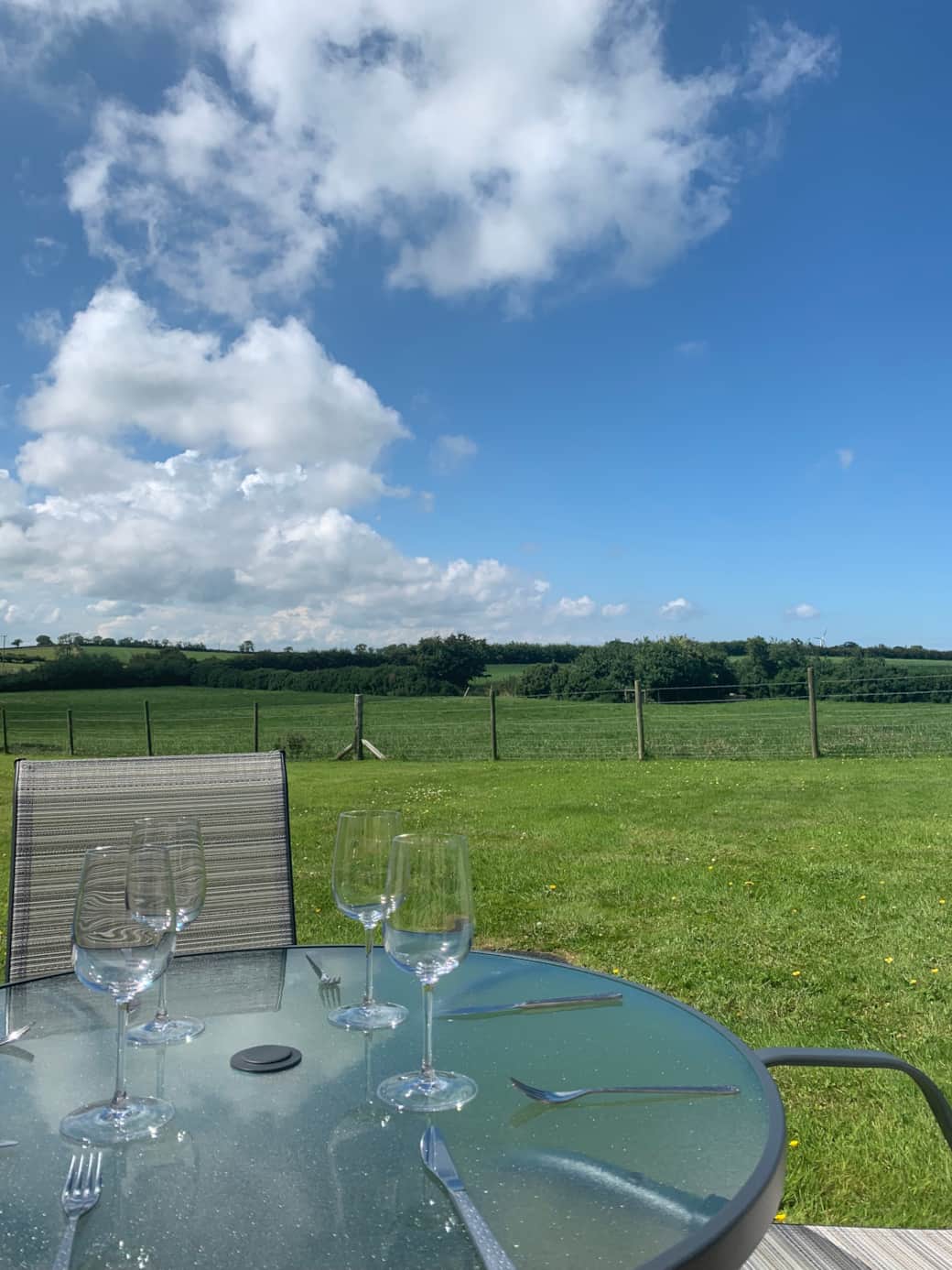 Back Garden set for Alfresco Dining