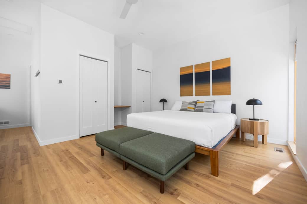 Master suite large open concept