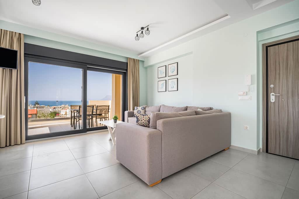Living room and seaview Living room and seaview