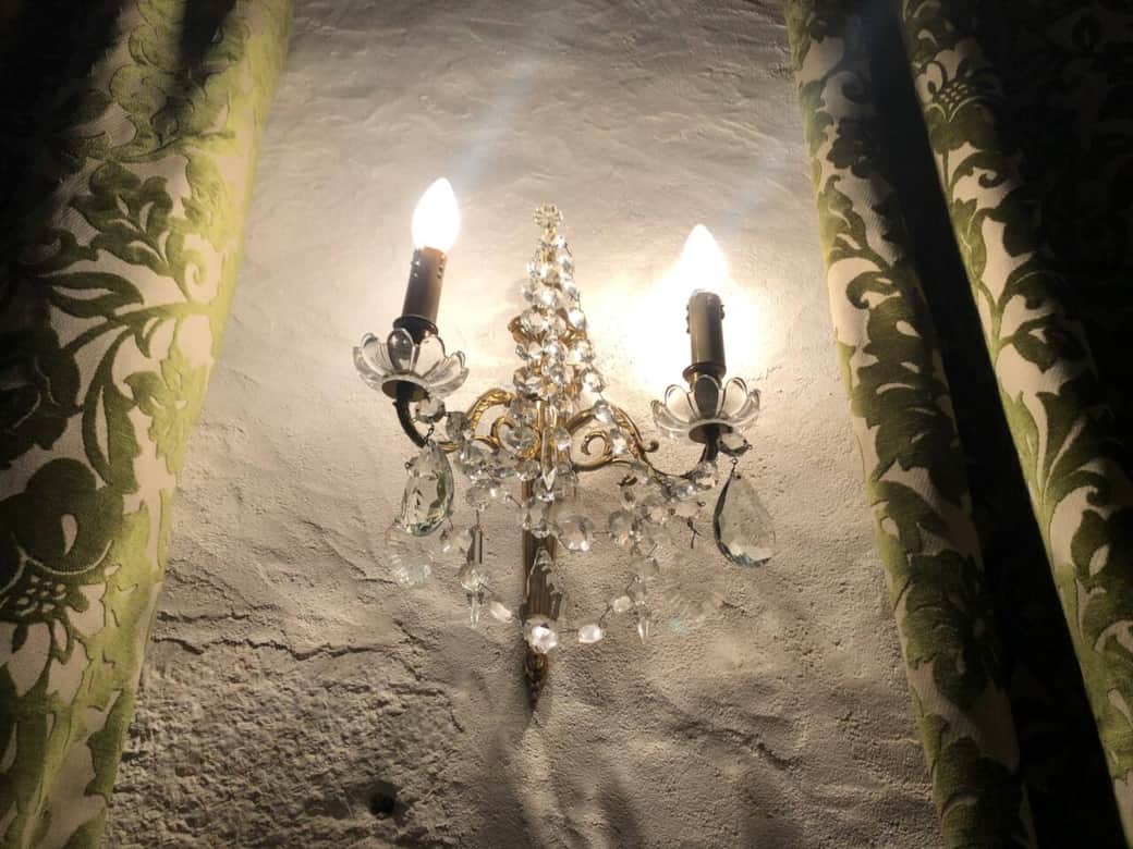 Chambre Sous la grâce du Ciel au Château de Montanges