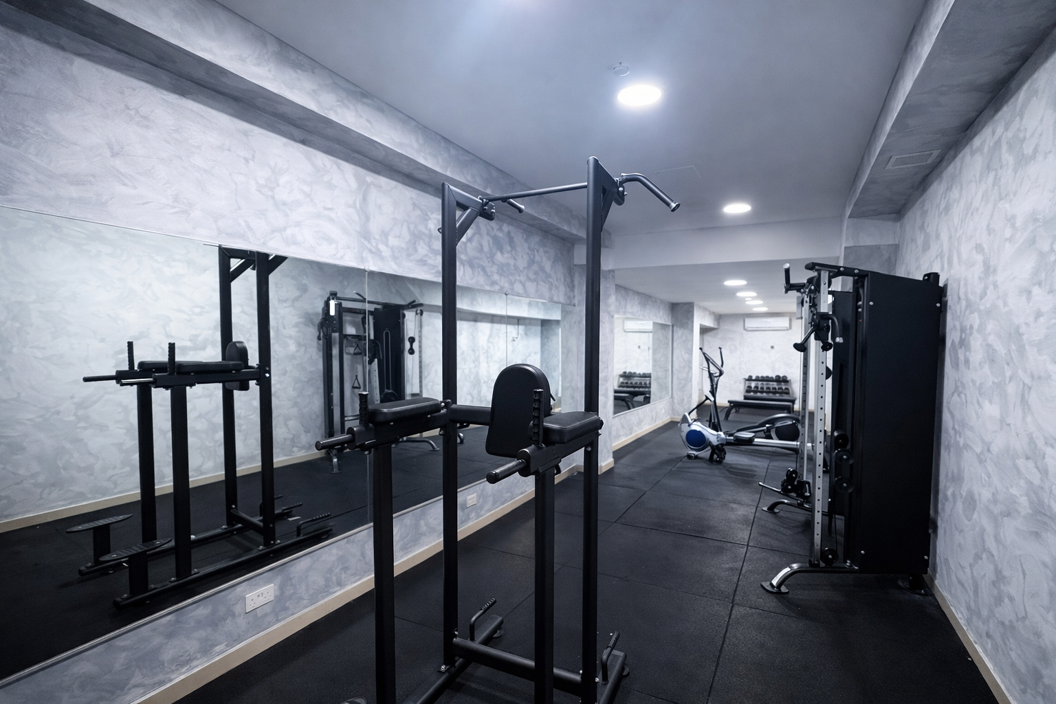 Gym Facility at Bayside Apartments