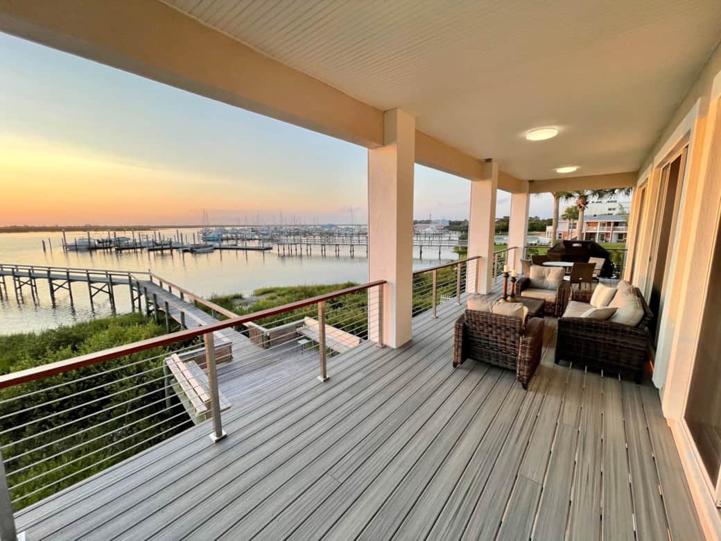 New Deck and Railings
