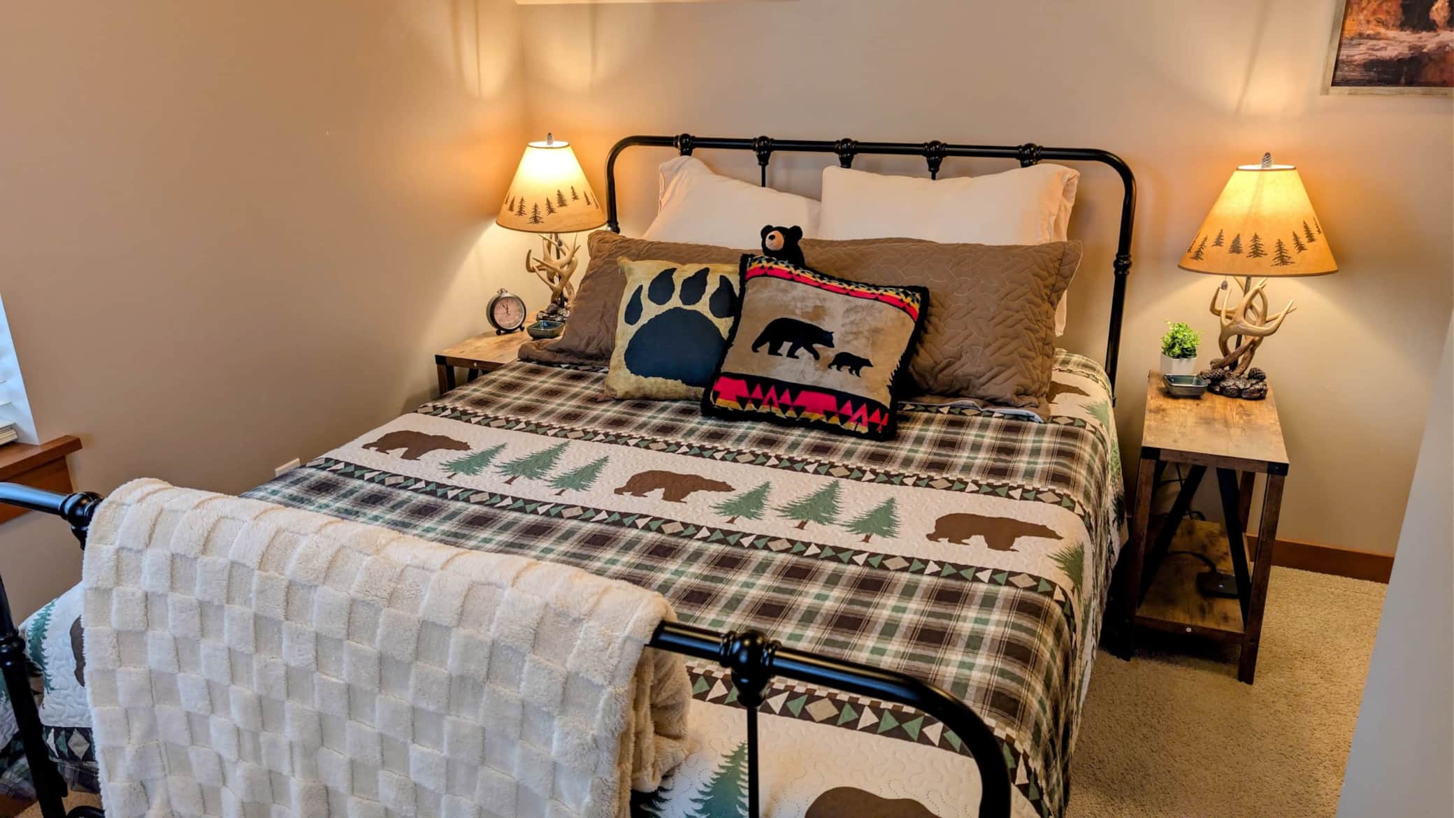 Main Floor Queen - "The Bear Room"