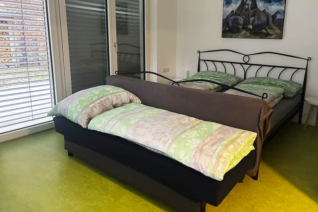 Couch als Bett (für Kind bis 14 Jahre) nutzbar