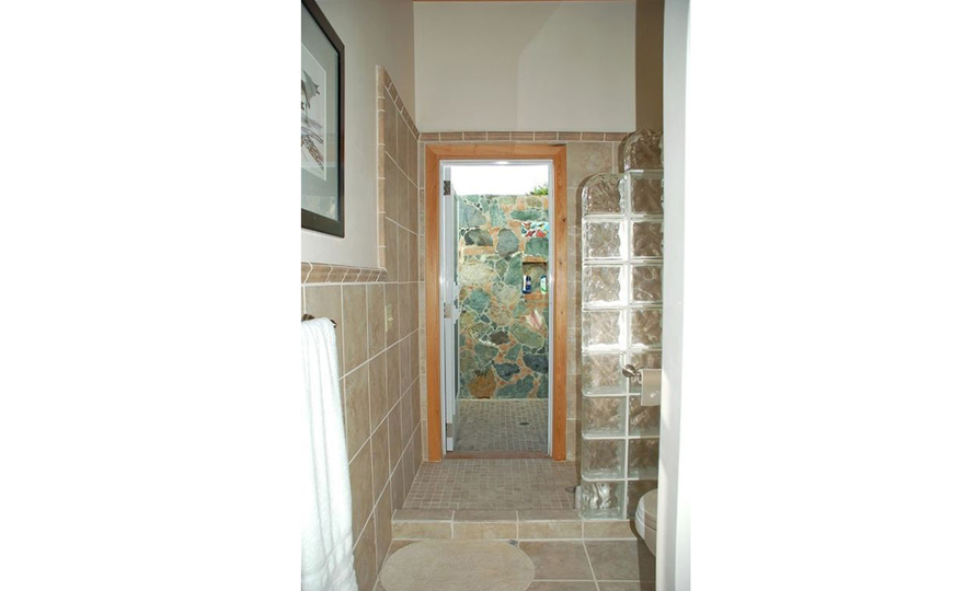 indoor and outdoor showers