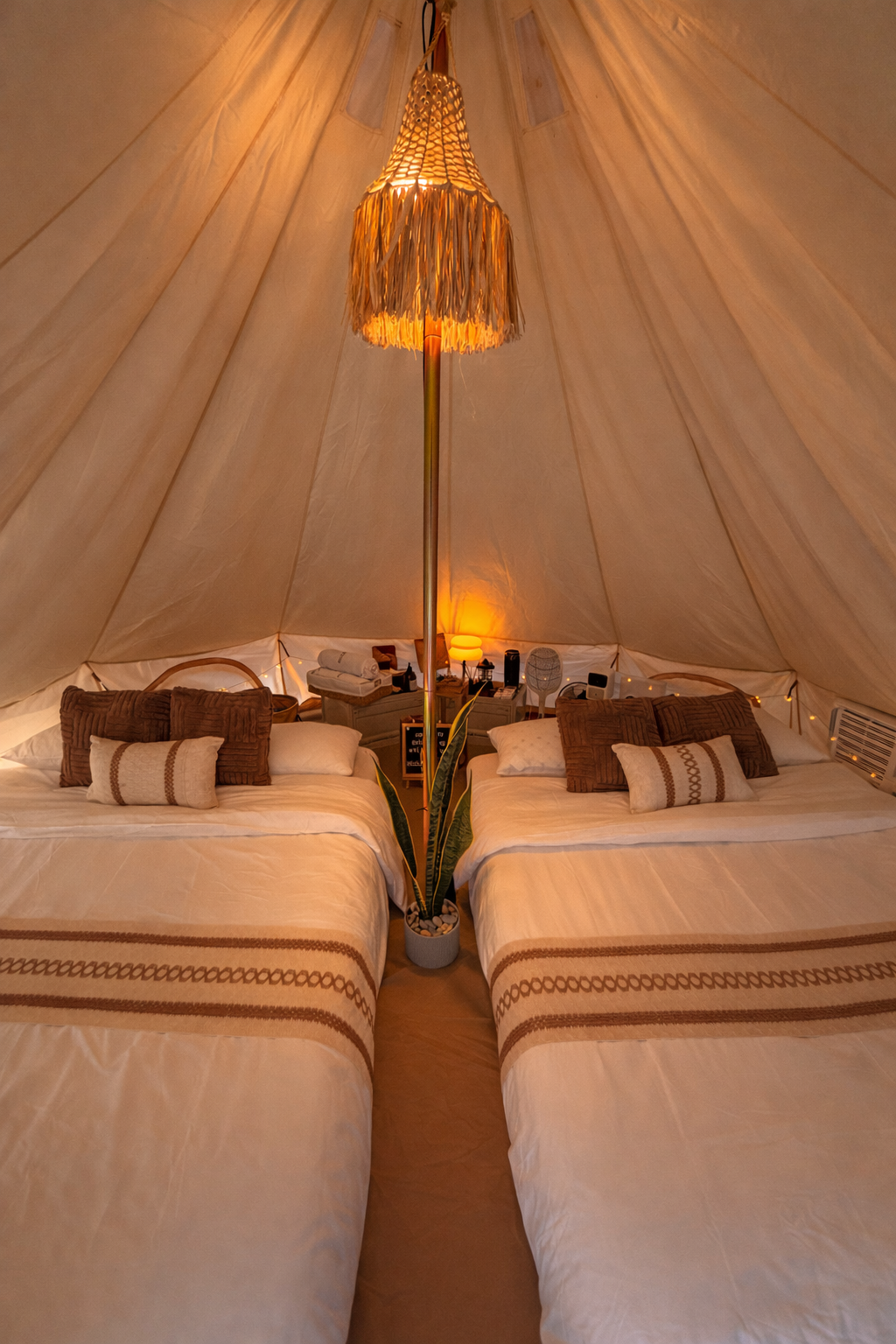 Two (2) Beds Set Up