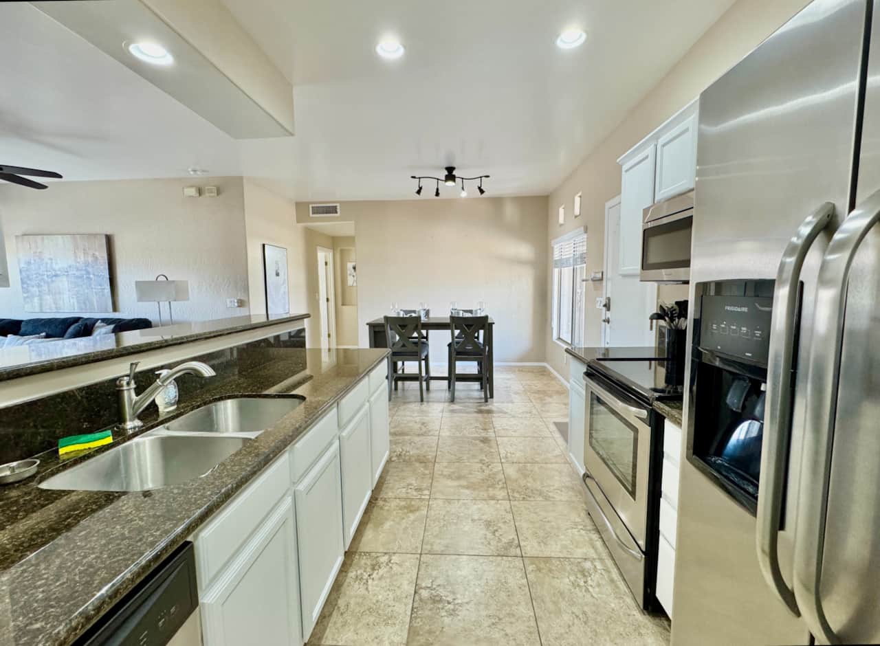 Fully remodeled kitchen