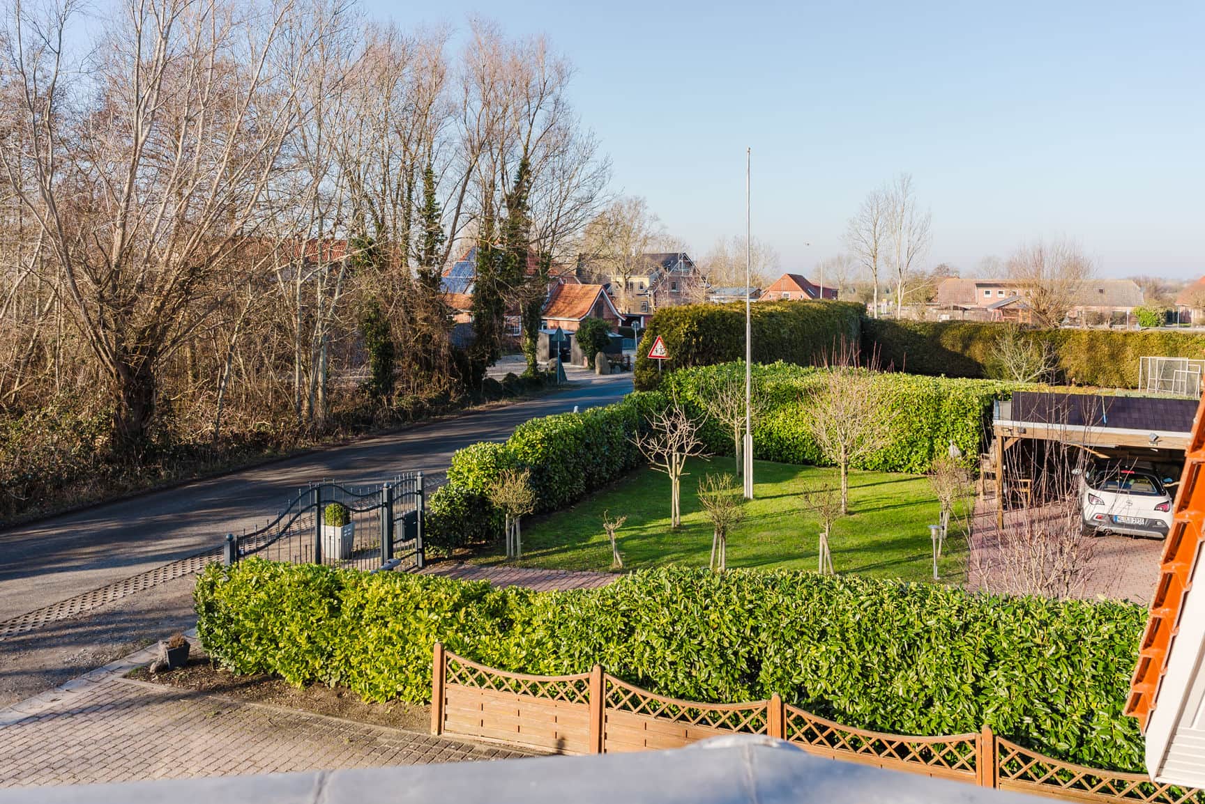 Sonnenschein – Blick vom Balkon