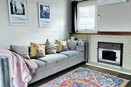 Not suggest to use fire place unless you have good understanding of fire safety