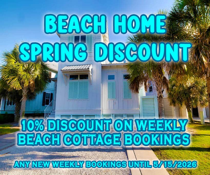 Beach Home Spring Discount