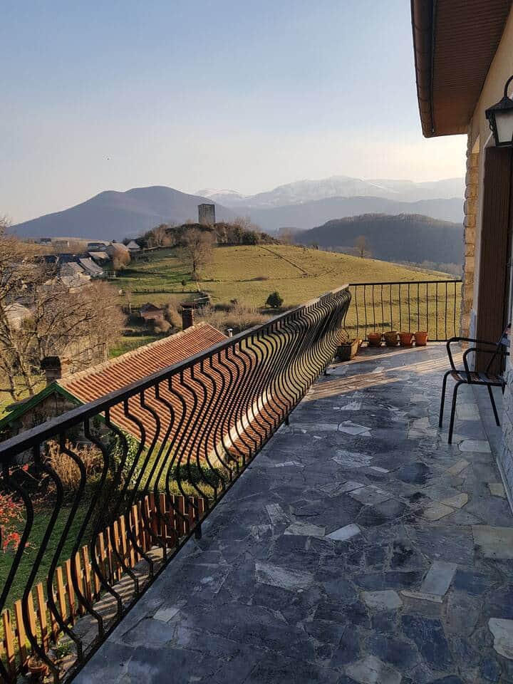 vue d'un balcon