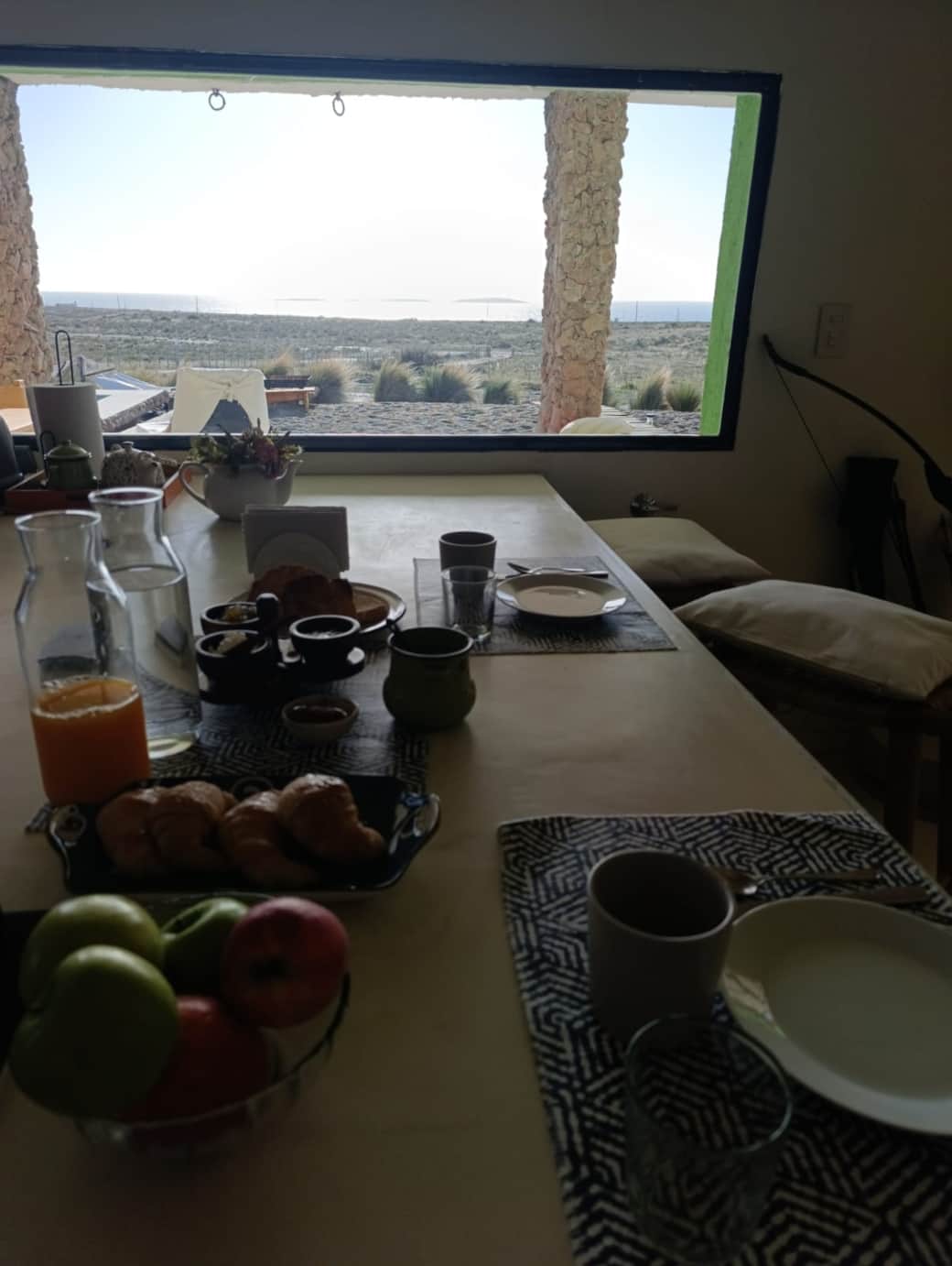 Desayuno incluído