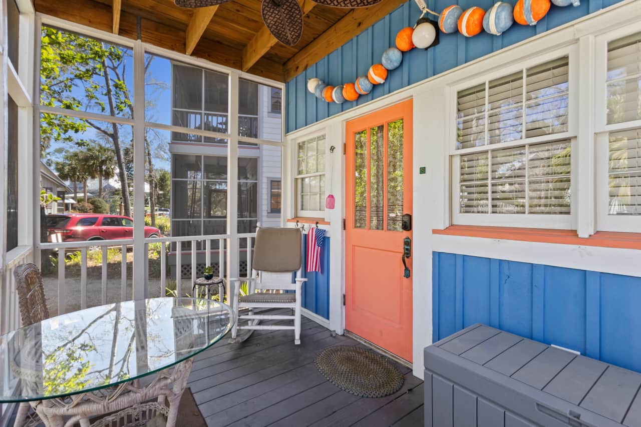 Screen Porch - Entrance to Home