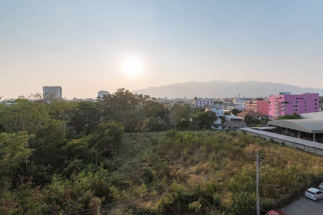 Mountain view from Balcony.