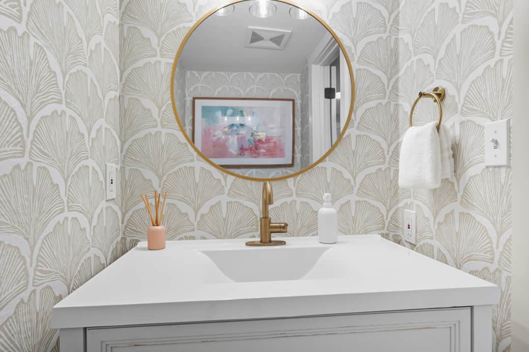 Palm Haus Destin Vacation Rental Florida Half Bath
