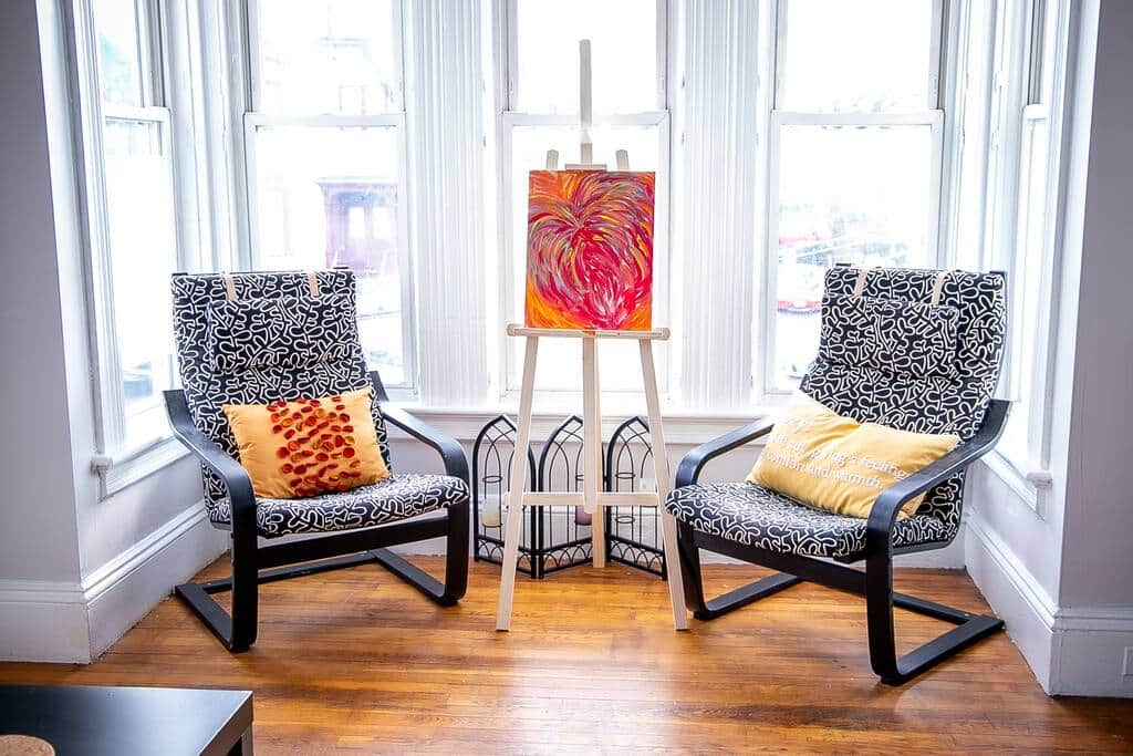 Sitting Area in the Living Room