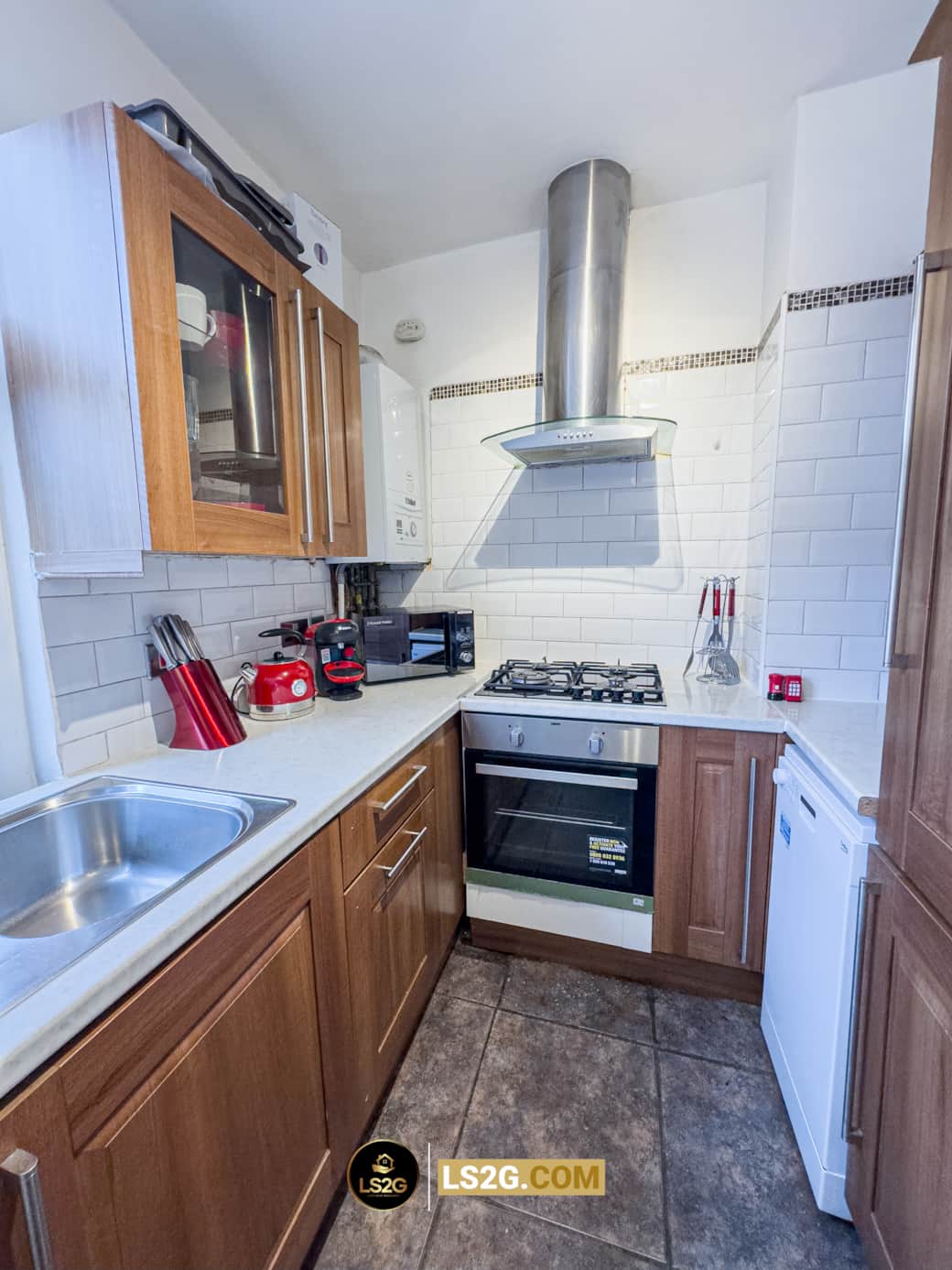 Kitchen at LS2G STAYs Kitchen at LS2G STAYs