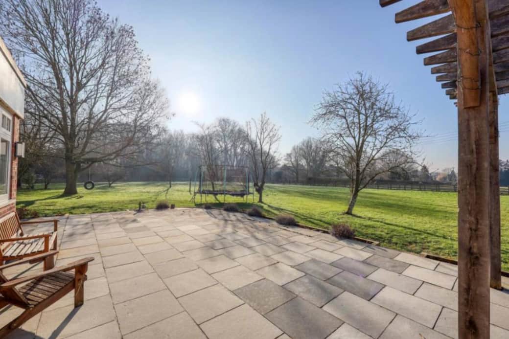 The view from the patio The view from the patio