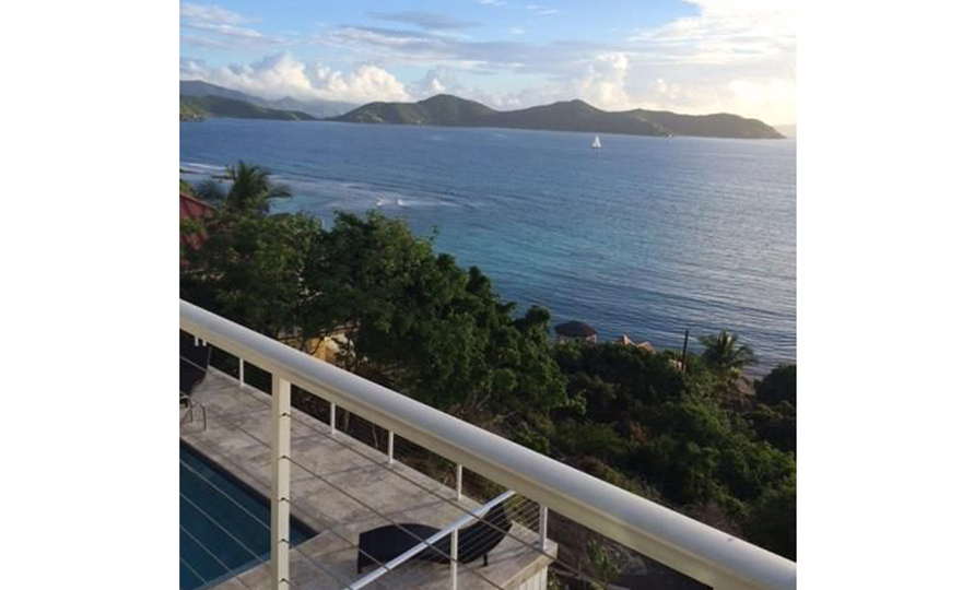 View towards Haulover Bay, Tortola, and beyond!