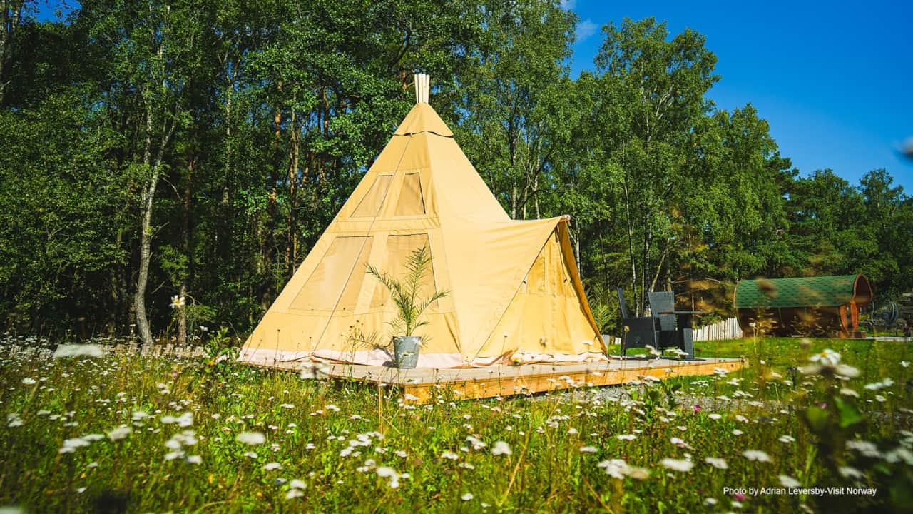 Luxury Tipi at Norglamp